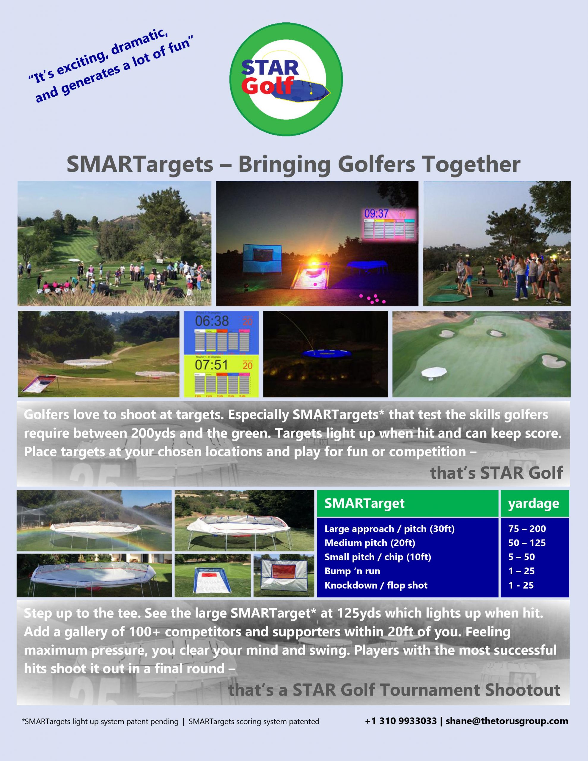STAR Golf Targets